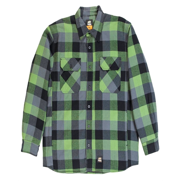 quilted flannel shirt jacket tall men's