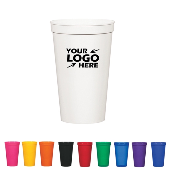 22 Oz PP Plastic Stadium Cups - 22 Oz PP Plastic Stadium Cups - Image 0 of 0