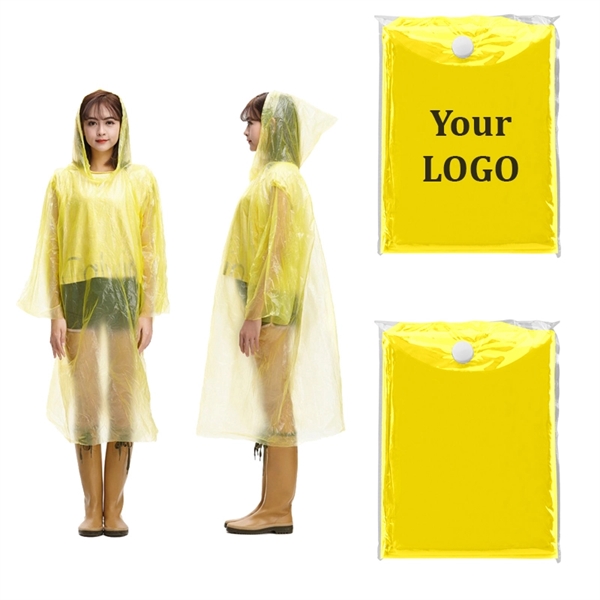 PVC Poncho (Disposable) - PVC Poncho (Disposable) - Image 0 of 6