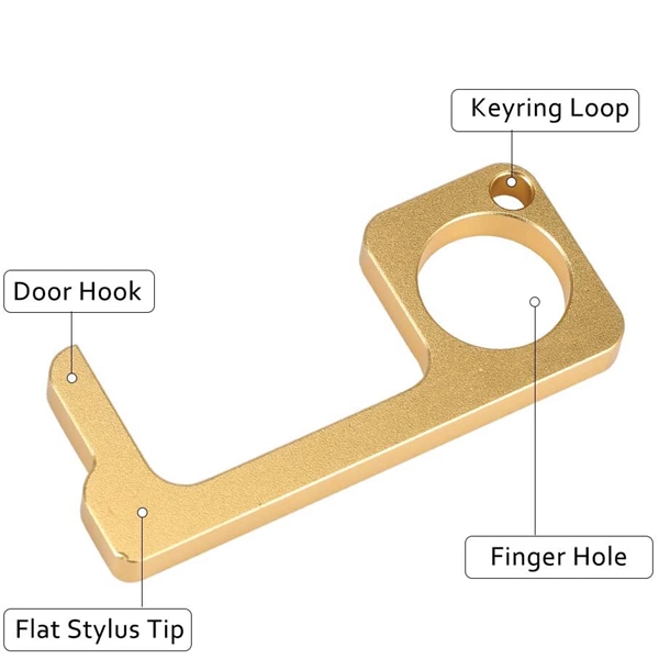 Heavy-Duty PPE No Touch Hygiene Door Opener Tool - Heavy-Duty PPE No Touch Hygiene Door Opener Tool - Image 2 of 5