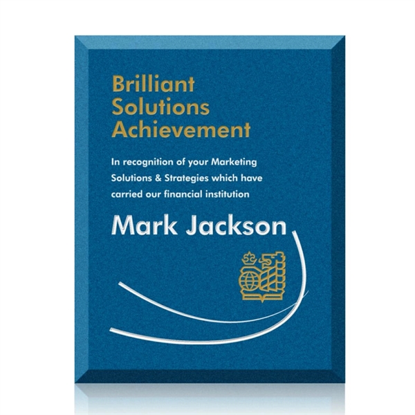 Rollinson Plaque - Blue