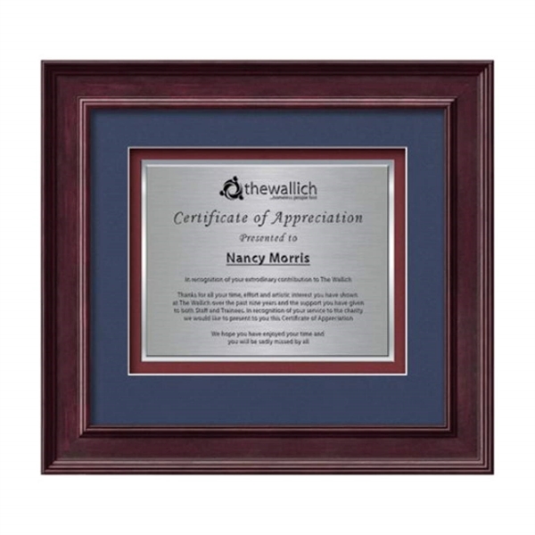 Calder Certificate TexEtch - Mahogany