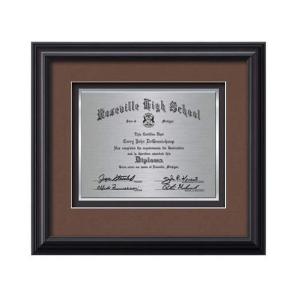 Monarch Certificate TexEtch - Black