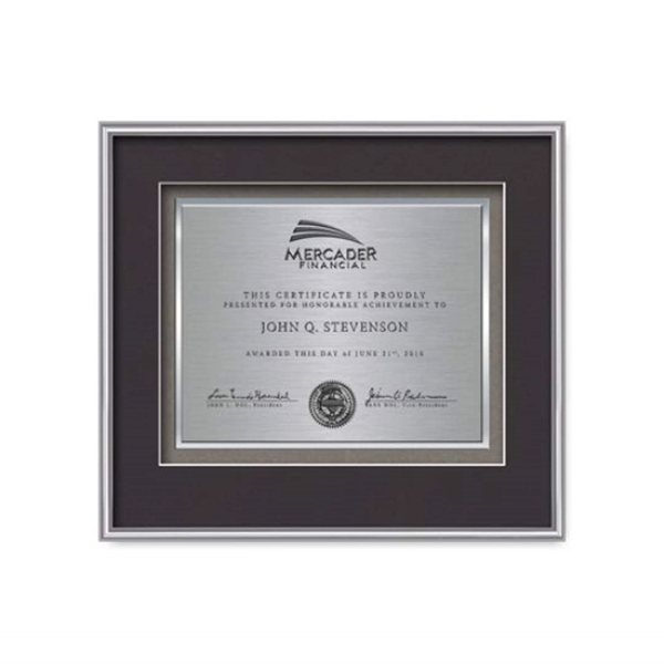 Fenestra Certificate TexEtch - Silver