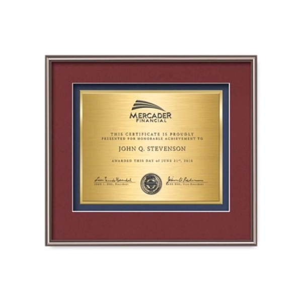 Fenestra Certificate TexEtch - Bronze