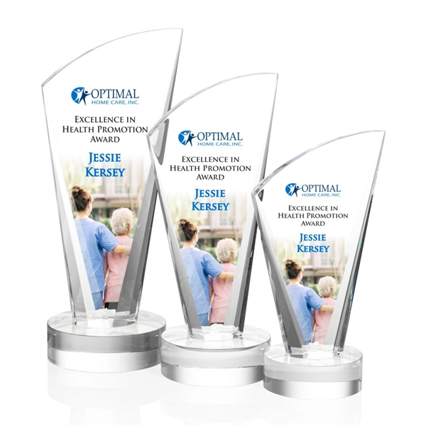 Brampton VividPrint™ Award - Clear