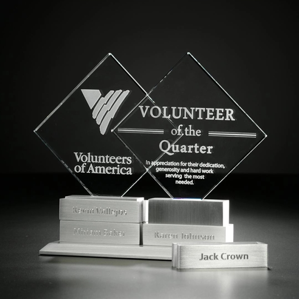 Diamond Tower Award w/4 Bars - Diamond Tower Award w/4 Bars - Image 0 of 0