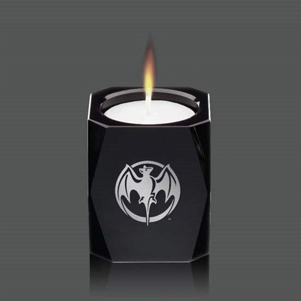 Abbey Candleholder - Black - Abbey Candleholder - Black - Image 1 of 3