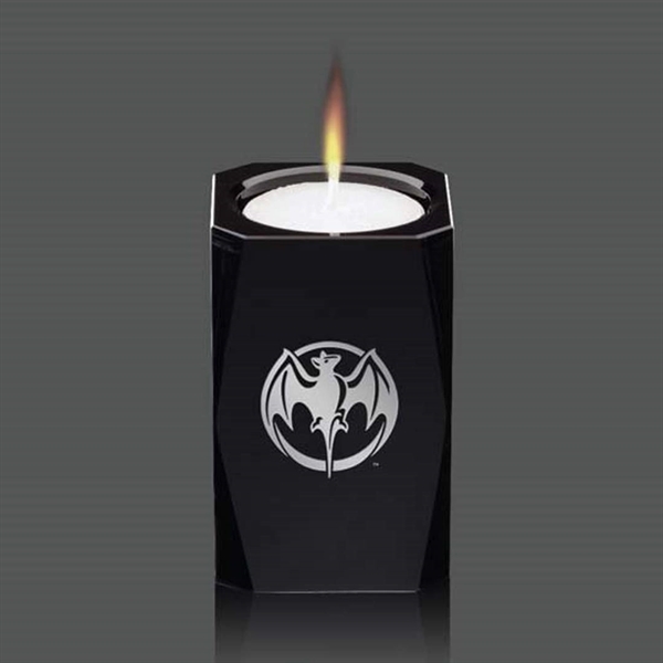 Abbey Candleholder - Black - Abbey Candleholder - Black - Image 2 of 3