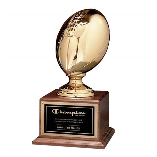 Football Award on Walnut - Football Award on Walnut - Image 0 of 0
