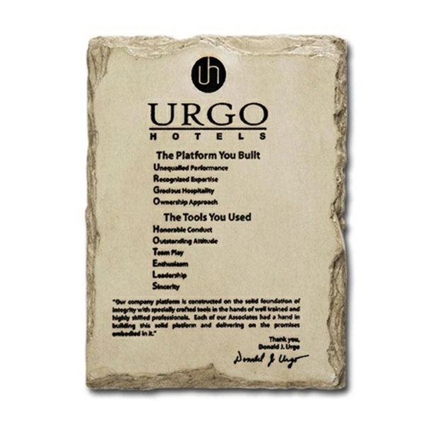 Stonecast™ Plaque - Stonecast™ Plaque - Image 1 of 2
