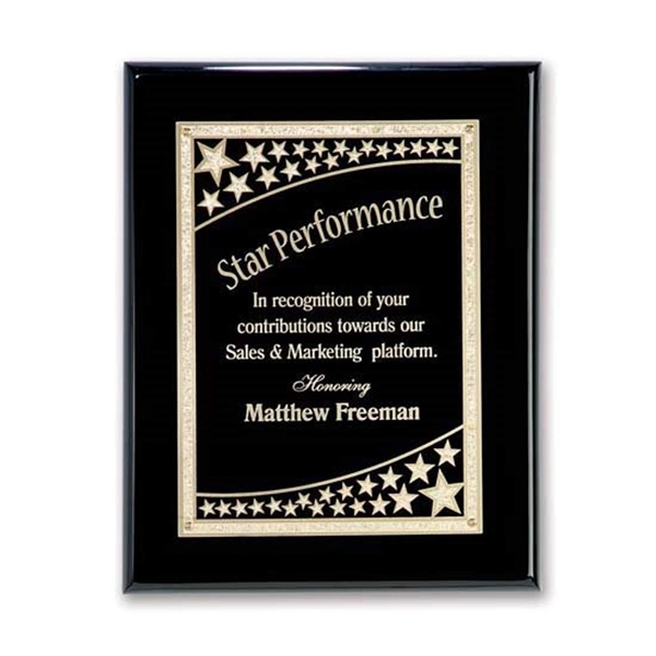 Custom Galaxy Plaque