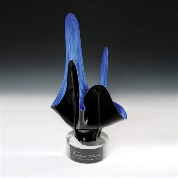 Custom Cerulean Splash Award
