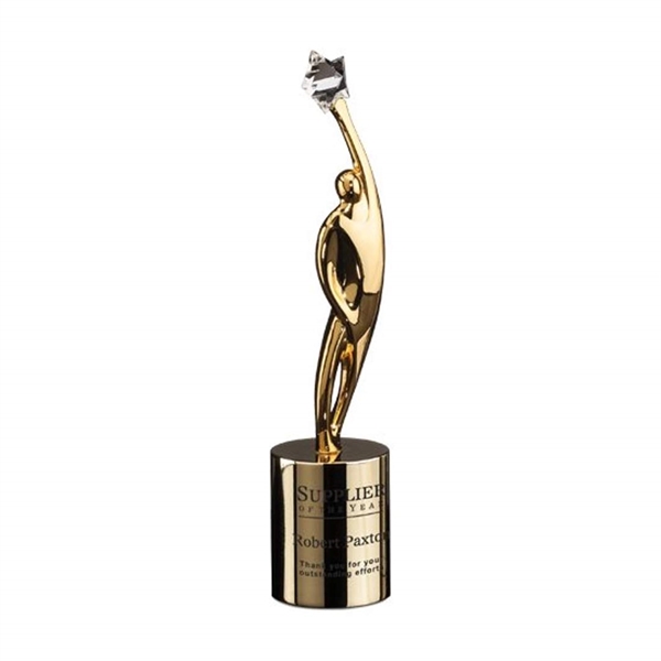 Custom Triumph Award on Cylinder