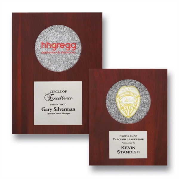 Mica Plaque - Round
