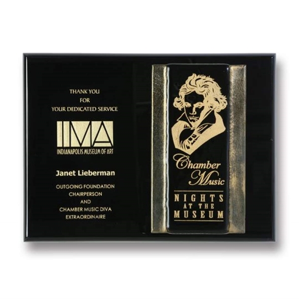 Ebony Fusion Plaque Award