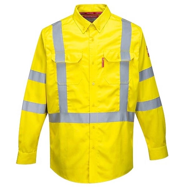 Bizflame 88/12 FR Hi-Vis Shirt - Bizflame 88/12 FR Hi-Vis Shirt - Image 0 of 0