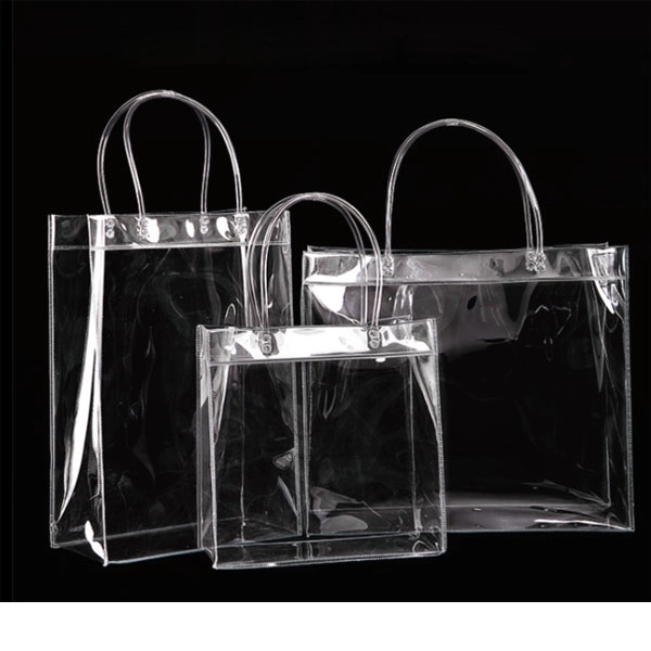 PVC Plastic Bags with Handles - PVC Plastic Bags with Handles - Image 3 of 7