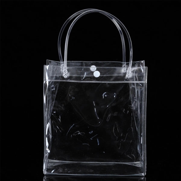 PVC Plastic Bags with Handles - PVC Plastic Bags with Handles - Image 5 of 7