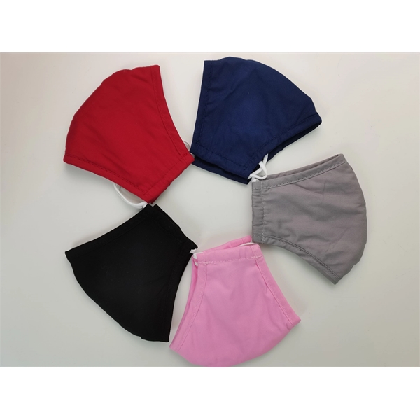 4 Ply Sublimated Reusable Mask w/ Carbon Filter and Valve - 4 Ply Sublimated Reusable Mask w/ Carbon Filter and Valve - Image 5 of 7