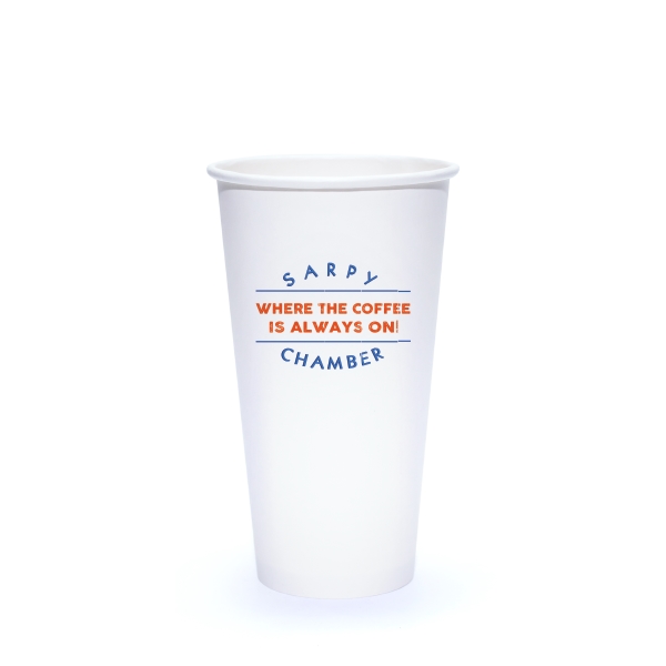 22 oz. Heavy Duty Paper Cold Cup - 22 oz. Heavy Duty Paper Cold Cup - Image 1 of 2