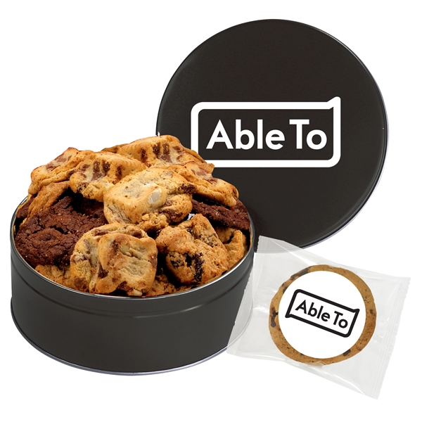 Large Gourmet Cookie Tin - Large Gourmet Cookie Tin - Image 1 of 6