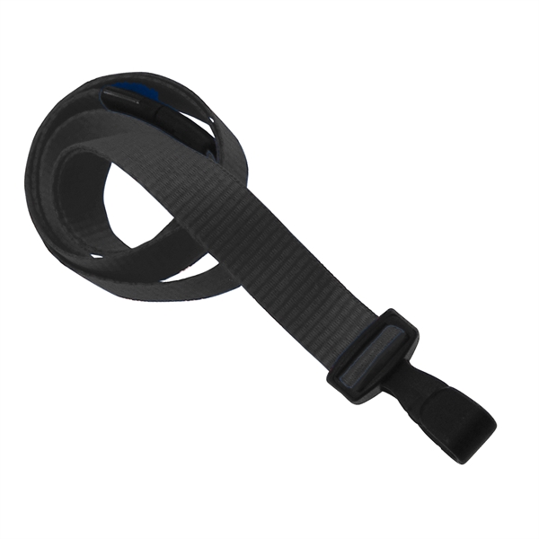 5/8" Anti-Microbial Lanyard w/ Breakaway & Wide Plastic Hook - 5/8" Anti-Microbial Lanyard w/ Breakaway & Wide Plastic Hook - Image 2 of 6