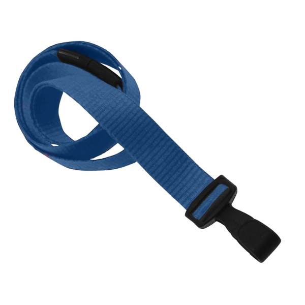 5/8" Anti-Microbial Lanyard w/ Breakaway & Wide Plastic Hook - 5/8" Anti-Microbial Lanyard w/ Breakaway & Wide Plastic Hook - Image 4 of 6