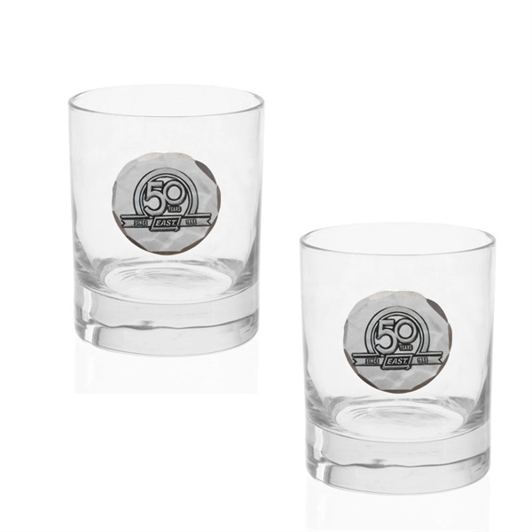 Staten 2-Piece Rocks Glass Set in Engraved Pine Box - Staten 2-Piece Rocks Glass Set in Engraved Pine Box - Image 2 of 4