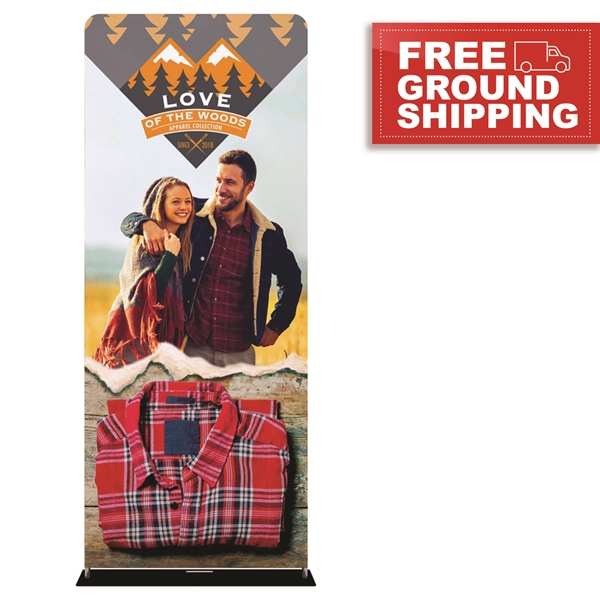 3ft. x 7.5ft. Single-Sided Fabric Display ONE Choice® - 3ft. x 7.5ft. Single-Sided Fabric Display ONE Choice® - Image 0 of 0