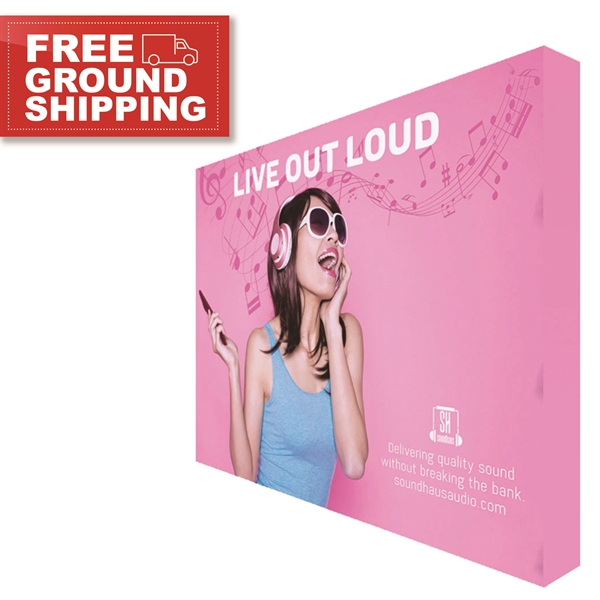 10' Fabric Pop Up Display Straight w/Endcaps & Bag (OC) - 10' Fabric Pop Up Display Straight w/Endcaps & Bag (OC) - Image 0 of 0
