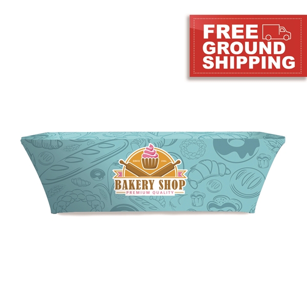 8ft. 4-sided Multi-Stretch Table Throw ONE Choice® - 8ft. 4-sided Multi-Stretch Table Throw ONE Choice® - Image 0 of 0