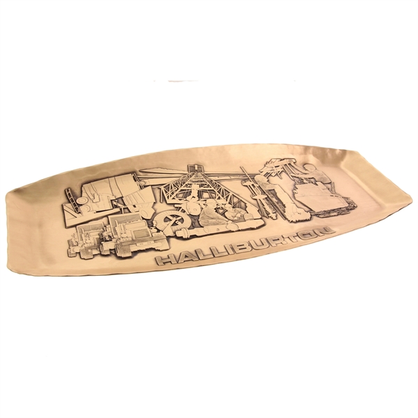 Breezewood Oblong Commemorative Metal Tray - Breezewood Oblong Commemorative Metal Tray - Image 0 of 3