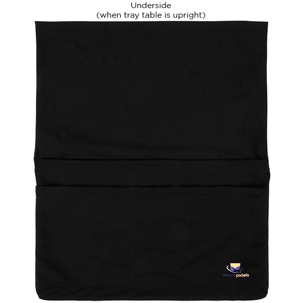 Airplane Pockets Tray Cover - Black ( )