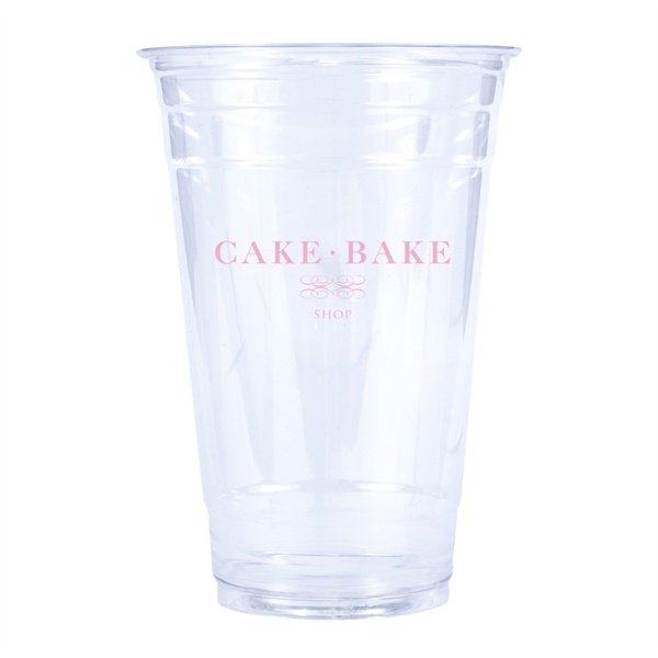 32 oz. Clear PET Plastic Cup - 32 oz. Clear PET Plastic Cup - Image 3 of 3