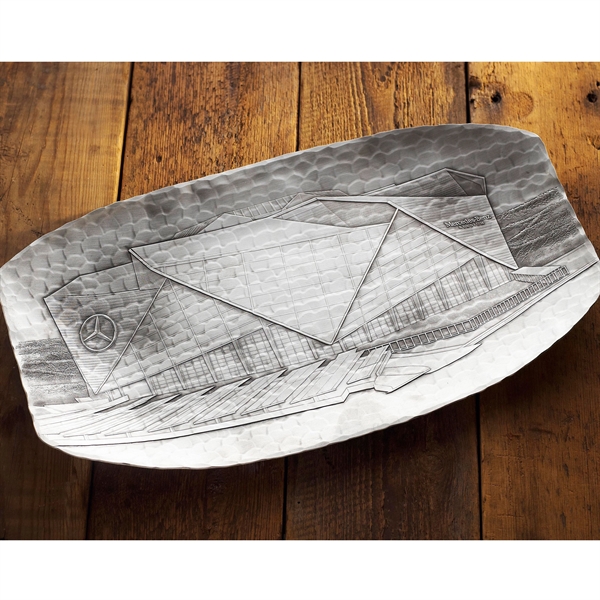 Breezewood Elongated Metal CommemorativeTray - Breezewood Elongated Metal CommemorativeTray - Image 0 of 5