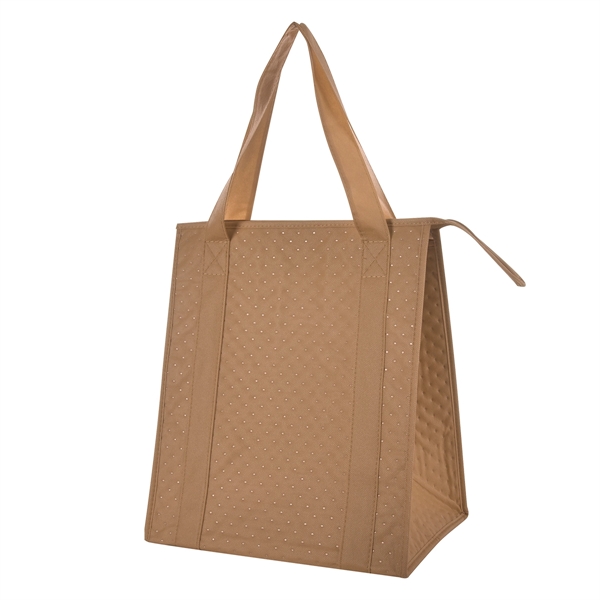 Dimples Non-Woven Cooler Tote Bag - Dimples Non-Woven Cooler Tote Bag - Image 22 of 27