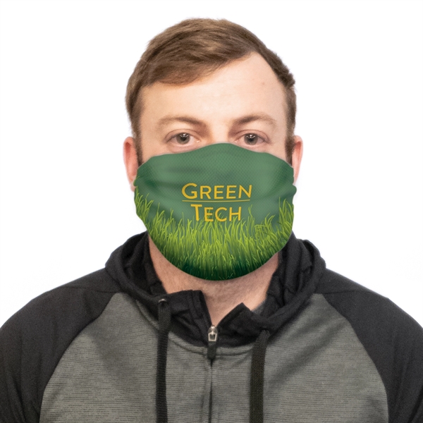 Custom Microfiber Face Mask - Custom Microfiber Face Mask - Image 0 of 6