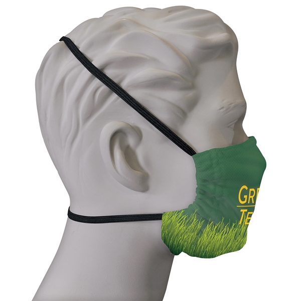 Custom Microfiber Face Mask - Custom Microfiber Face Mask - Image 1 of 6