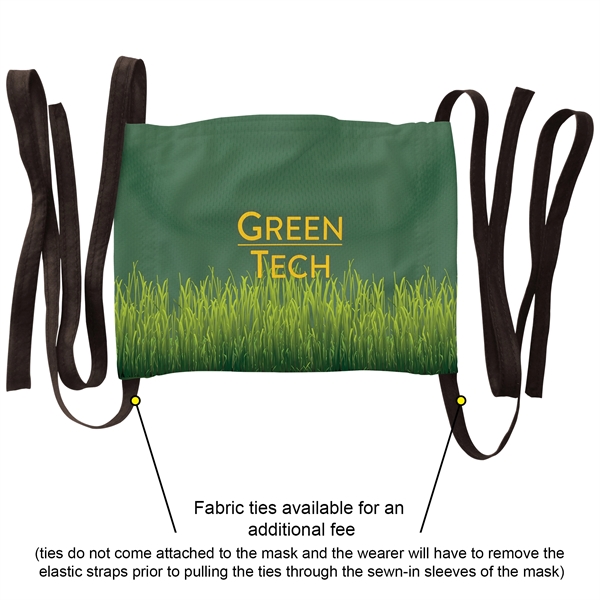 Custom Microfiber Face Mask - Custom Microfiber Face Mask - Image 6 of 6