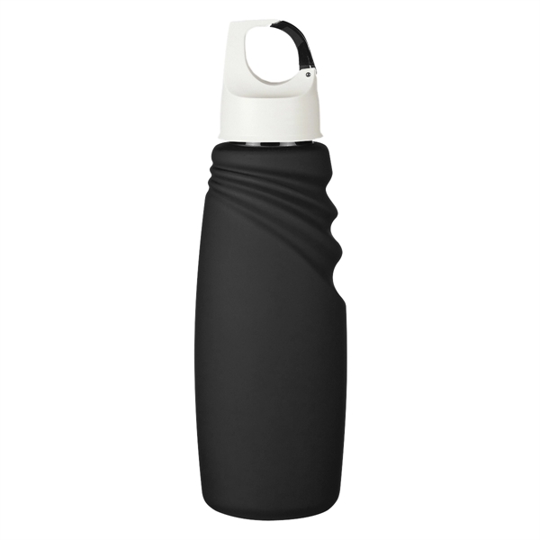 24 Oz. Matte Finish Crest Carabiner Sports Bottle - 24 Oz. Matte Finish Crest Carabiner Sports Bottle - Image 9 of 11