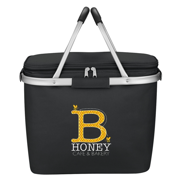 Picnic Fun Collapsible Kooler Basket - Picnic Fun Collapsible Kooler Basket - Image 4 of 9