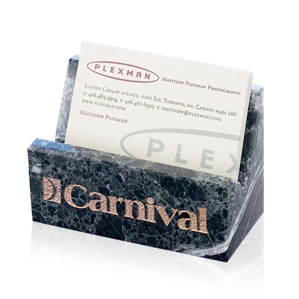 Cardholder  -  Green Marble