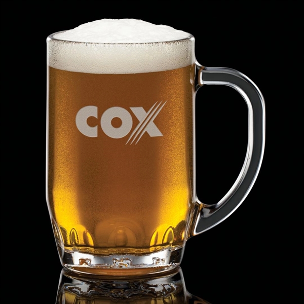 Dusseldorf Beer Stein - Deep Etch 19.5oz - Dusseldorf Beer Stein - Deep Etch 19.5oz - Image 2 of 2