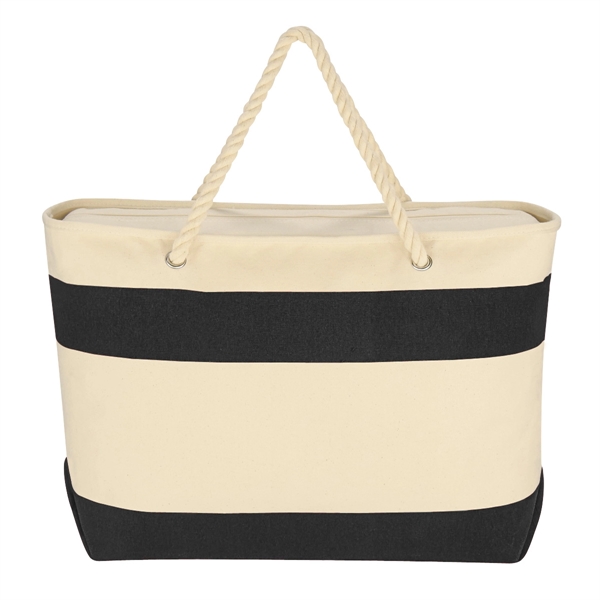 Custom Large Cruising Tote Bag With Rope Handles