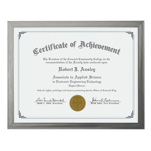 Custom Averham Certificate Frame