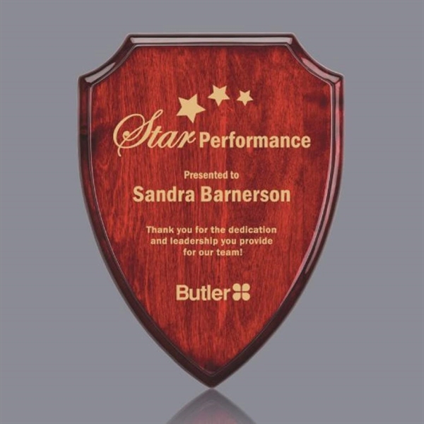 Montague Plaque - Rosewood