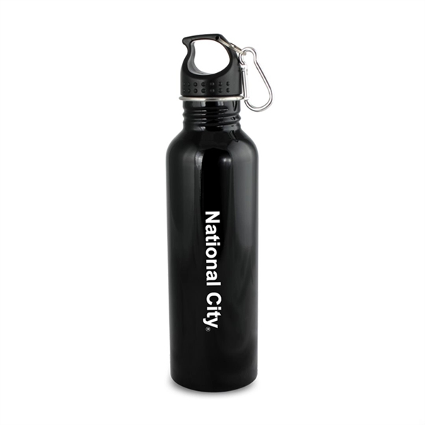 Wide Mouth Flair Bottle with Carabiner - 25oz - Wide Mouth Flair Bottle with Carabiner - 25oz - Image 0 of 12