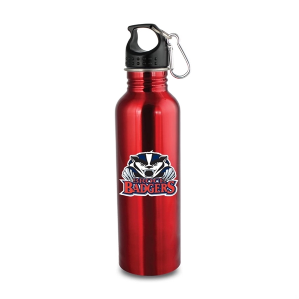 Wide Mouth Flair Bottle with Carabiner - 25oz - Wide Mouth Flair Bottle with Carabiner - 25oz - Image 7 of 12