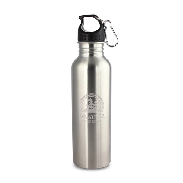 Wide Mouth Flair Bottle with Carabiner - 25oz - Wide Mouth Flair Bottle with Carabiner - 25oz - Image 9 of 12
